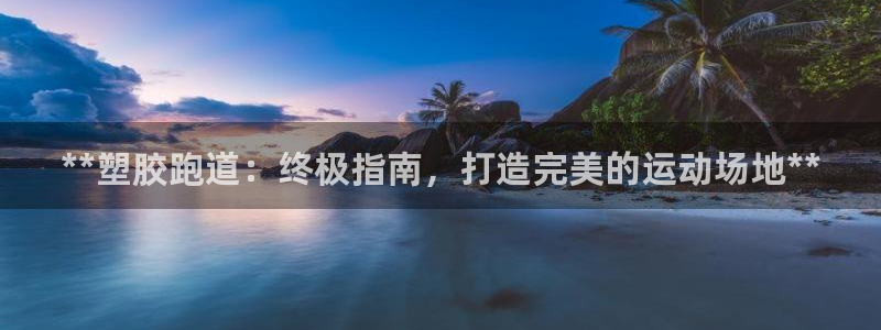 尊龙凯时口碑好吗：**塑胶跑道：终极指南，打造完美的运动场地**