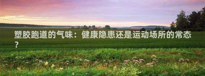 凯时国际app登录：塑胶跑道的气味：健康隐患还是运动