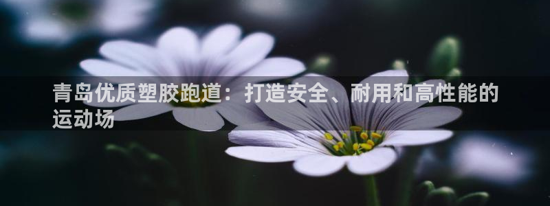 尊龙凯时取款有要求吗：青岛优质塑胶跑道：打造安全、耐