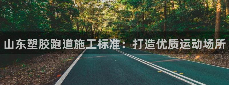 凯时国际官方版：山东塑胶跑道施工标准：打造优质运动场所