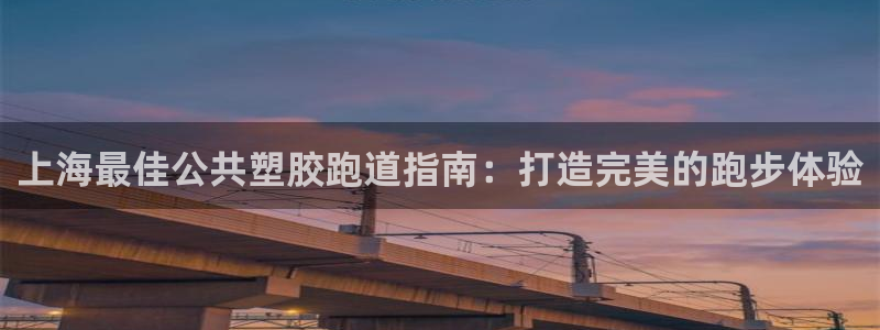尊龙人生就是搏：上海最佳公共塑胶跑道指南：打造完美的