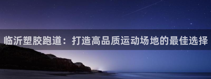 尊龙凯时这个平台怎么样：临沂塑胶跑道：打造高品质运动