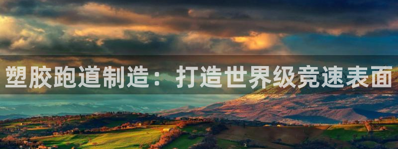 尊龙人生就是博D88：塑胶跑道制造：打造世界级竞速表